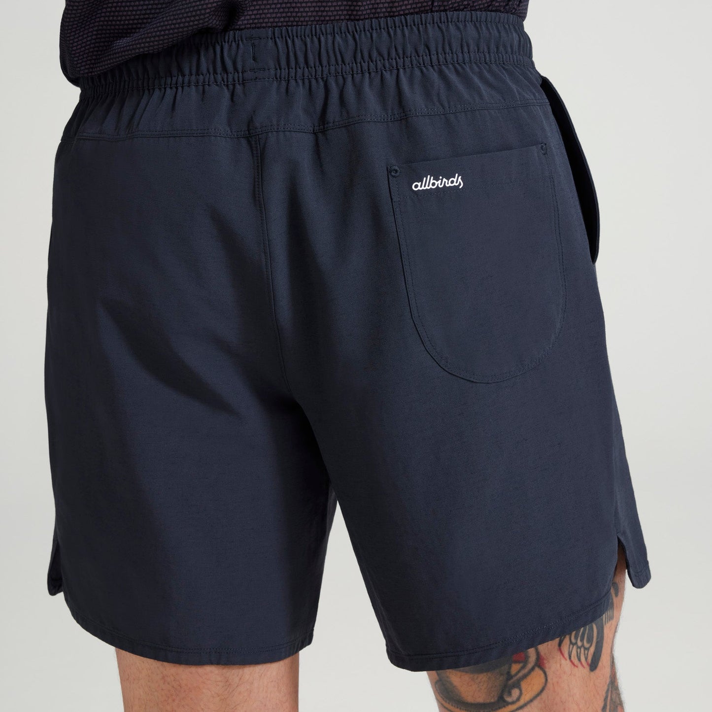 Men's Natural Run Short - Natural Black