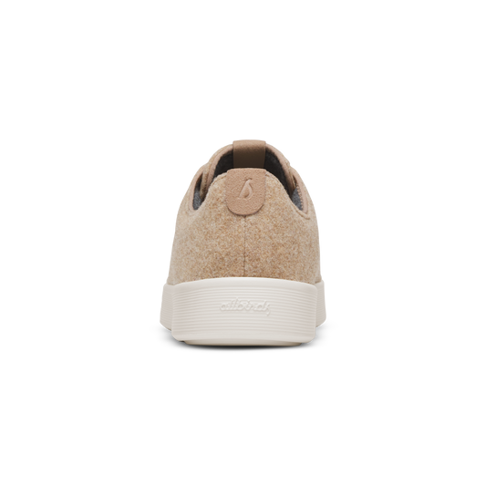 Women's Wool Cruiser - Light Tan (Natural White Sole)
