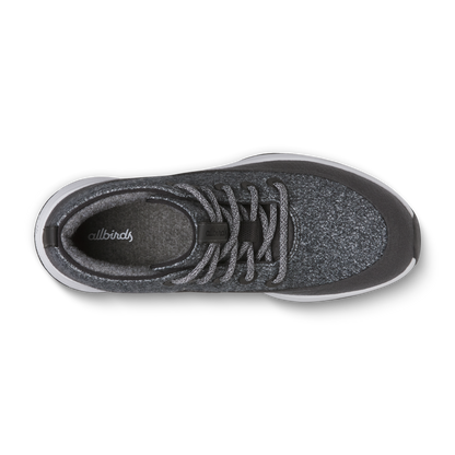 Men's Wool Runner NZ Mid Waterproof - Dark Grey (Light Grey Sole)