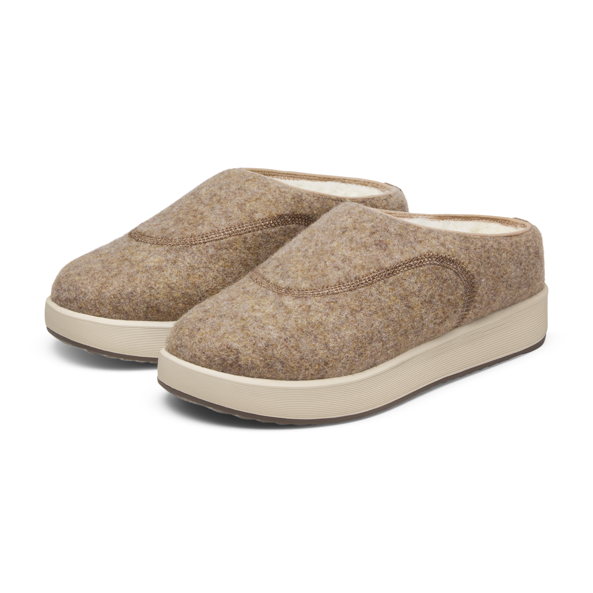 Women's Kiwi Clog - Dark Camel (Stony Cream Sole)