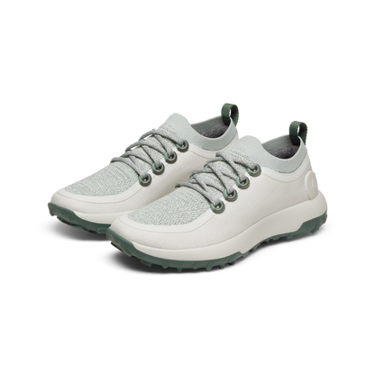 Women's Trail Runners - Parchment/Seagrass (Parchment Sole)
