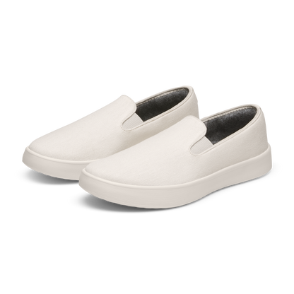 Men's Canvas Cruiser Slip On - Warm White (Natural White Sole)