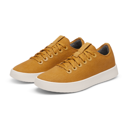 Women's Canvas Cruiser - Nautical Gold (Natural White Sole)