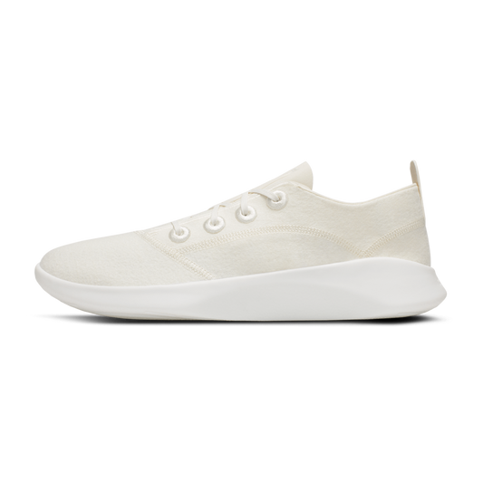 Men's SuperLight Wool Runner - Natural White (Blizzard Sole)