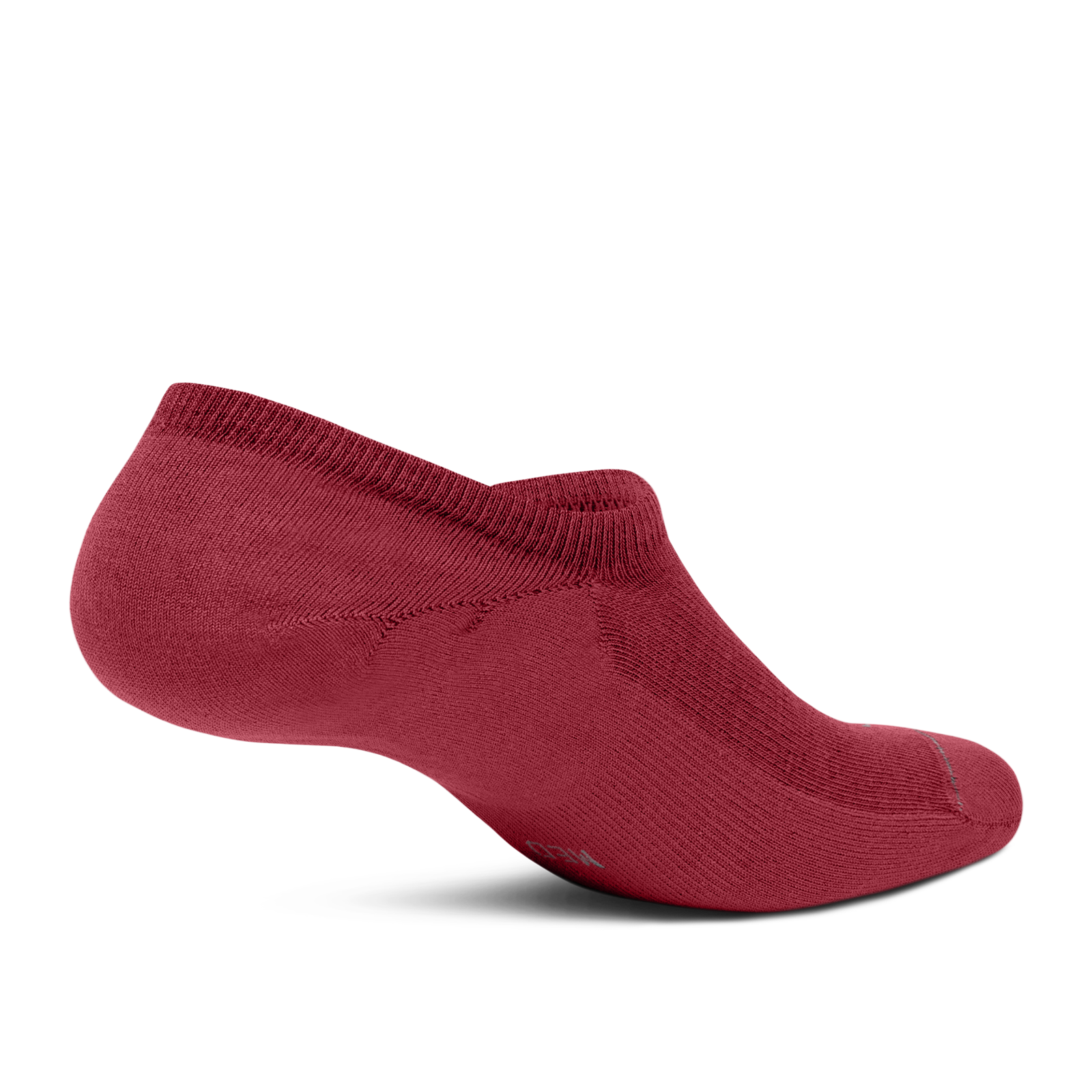 Anytime No Show Sock - Botanic Red
